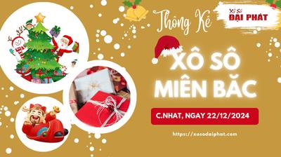 Thống Kê XSMB 22/12/2024 Chủ Nhật - Phân Tích KQ Xổ Số Miền Bắc