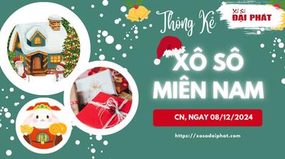 Thống Kê Xổ Số Miền Nam 08/12/2024 - Thống Kê XSMN Chủ Nhật