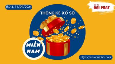 Thống Kê Xổ Số Miền Nam 11/09/2024 - Thống Kê XSMN Thứ 4