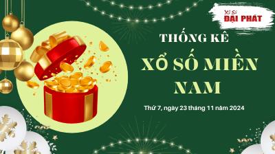 Thống Kê Xổ Số Miền Nam 23/11/2024 - Thống Kê XSMN Thứ 7