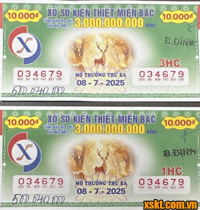 XSMB: Khách hàng ở TP.HCM trúng 1 tỷ đồng kỳ quay ngày 8/7/2025