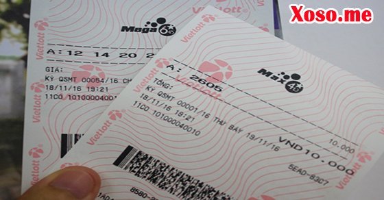 Xổ số Max 4D cũng là loại hình xổ số tự chọn